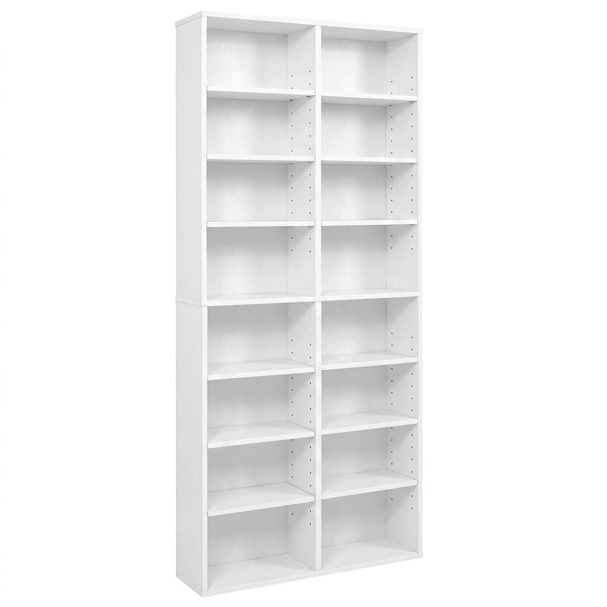 CD Storage Unit with Adjustable Shelves, 54-Inch